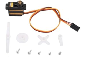 FAFEICY Serwomechanizm analogowy wysokiej prędkości 12g/1.8kg do modelarstwa RC z gumowymi zębkami - 10 sekund