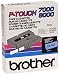 Produktbild Brother TX531 Schriftbandkassette blau auf schwarz 12mm x 15m laminiert für P-touch series