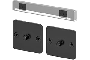 Dinghosen Soundbar Wall Mount Bracket for Sonos Playbar Metal Mount for Sonos Playbar Wall Bracket Easy to Install, Black