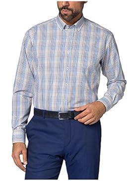 Eterna Herren Hemd Comfort Fit Langarm