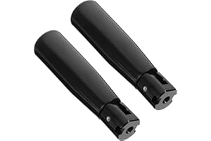 PLAFOPE Revolving Handle Grip 2 Pieces Hand Black Beer Woodworking Milling Rv Revolving Female for Folding Crank Tap Handles Hand Wheel Tap of Machines Rotating Handles