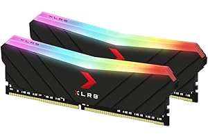 PNY XLR8 Gaming EPIC-X RGB DDR4 3200MHz 32GB (2x16GB) Desktop Memory Dual Pack Black