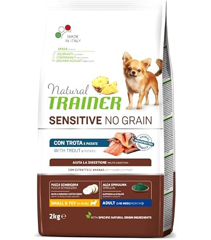 Trainer Natural Canine Medium Huhn Hundefutter, 12 Kg | Ohne Künstliche Zusätze, Für Sensible Mägen