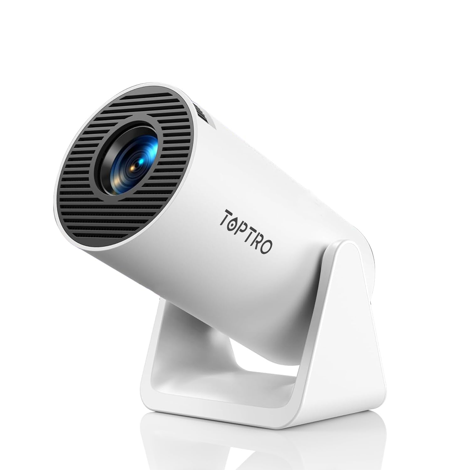 TOPTRO Free Style Pro 720p Native Resolution Projector for Home 4K Support, 3500 Lumen (300 ANSI) Android 11 WiFi Bluetooth I