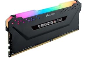Corsair Vengeance RGB Pro 16 Go (1 x 16 Go) Mémoire RAM DDR4 3600 (PC4-28800) C18 Optimisé pour AMD Ryzen - Noire CMW16GX4M1Z3600C18