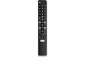 MYHGRC Nouvelle télécommande RC802N Convient pour la télécommande TCL Thomson 4K UHD Smart TV 55EP660 60EP660 65DC760 U49P6046 U49S7096 65DC766 65EP640 65EP660 65EC780 75EP660 U43P6046 U49C7026