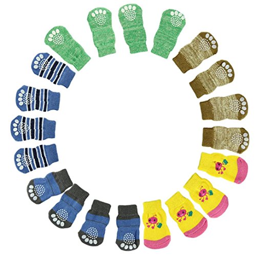 Oyedens-4Pcs-Cute-Puppy-Dogs-Pet-Knits-Socks-Anti-Slip-Bottom-Socks-Random-Color