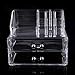 New Cosmetic Jewellery Rack Makeup Organizer Box Case Clear 2 Storage Drawers