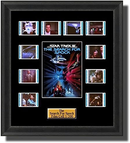 Star Trek The Search For Spock (1984) Film Cell Memorabilia FilmCells Movie Cell Presentation