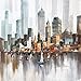 Produktbild Begin Home Decor Costal Black & White Scene Wrapped Canvas, 24x24