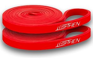 LISTHEN Elastici Rigidi per Trazioni Muscle Up e Fitness, Bande Rigide per Riabilitazione Muscolare Stretching e Yoga, Fasce Elastiche per l'Allenamento