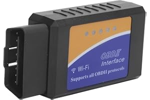 AQXREIGHT Skaner OBD2, Samochód Wifi OBD2 Code Reader Fault Scanner Detector Narzędzie Diagnostyczne dla IOS dla Androida