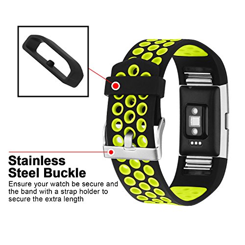 Ersatz Fitbit Charge 2 Armbänd, Classic Wechsel Sport Armband für