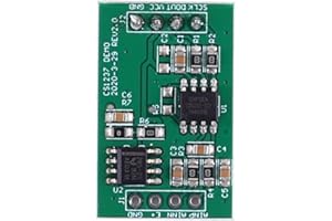 MEROURII Modulo ADC a 24 Bit,DC 5 V, 3,3 V CS1237 Convertitore Analogico-Digitale Scheda AD a Canale Singolo Bipolare Può Essere Misurato Sotto Pressione