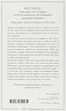 Image de Discours sur l'origine et les fondements de l'inégalité parmi les hommes - Discours sur les sciences et les arts