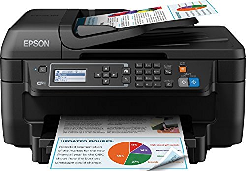 Epson WorkForce WF-2750DWF - Impresora multifunci n 4 en 1 WiFi inyecci n de tinta color negro Epson WorkForce WF-2750DWF - Impresora multifunci n 4 en 1 WiFi inyecci n de tinta color negro