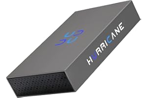 ‎HURRICANE HURRICANE 3518C3 Externe Festplatte 2TB 3,5" USB C HDD extern Backup Desktop Speicher mit Netzteil für PC, smart TV, Ps4, Ps5, Xbox Laptop, kompatibel mit Windows Mac Linux