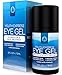 Eye Cream for Wrinkles, Dark Circles, Puffiness & Bags - BEST 100% Natural Anti-Aging Gel With Hyaluronic Acid, Organic Jojoba Oil & MSM - Great for All Skin Types - InstaNatural - 0.5 OZ Travel Size