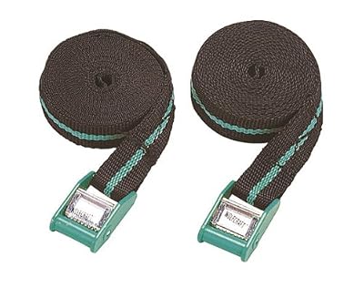 Wolfcraft 3421000 Sangles avec came à griffe 4 m 120 kg Lot de 2