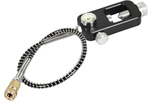 Yonuaret Adattatore per Ricarica bombola Subacquea, Adattatore per Ricarica bombola Subacquea - Adattatore di Ricarica per bombola di Ossigeno in Lega di Alluminio | Stazione di riempimento per