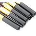 Fashion Base Professional 10PCS Black and Gold Makeup Brushes Set Eyeshadow Brush