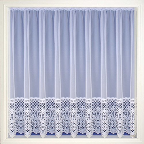 Brazil net curtain 48" drop - sold by the meter