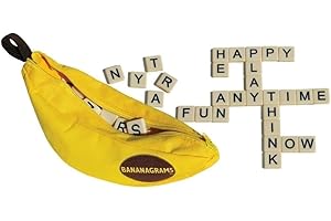 BANANAGRAMS, Word Game, Ages 7+, 1 - 8 Players, 15 Minute Playing Time