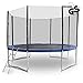 Produktbild ms-point Gartentrampolin Trampolin Outdoor-Trampolin Fitness-Trampolin 305cm, inkl. Randabdeckung, Sicherheitsnetz und Leiter