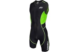 ZAOSU Trisuit Z-Revolution Combinaison de triathlon pour homme avec rembourrage léger pour la compétition et l'entraînement