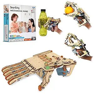 Smartivity Robotic Mechanical Hand for kids 8-14, STEM Educational DIY Fun Toys, Educational & Construction based Activity Game for Kids, Gifts for Boys & Girls, Learn Science Engineering Project, Made in India