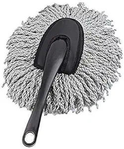SUKEYBA Microfiber Car Home and Computer Cleaning Duster Brush, Multicolour (Extra Small Car Duster)