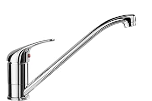 ‎BLANCO BLANCO DARAS | Küchenarmatur in chrom | Hochdruck | Rückflussverhinderer | Keramik Kartusche | Gesicherte Wasserqualität & wassersparend | [5x26,4x18 cm]