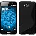 Produktbild PhoneNatic Case für Huawei Enjoy 5 Hülle Silikon schwarz S-Style + 2 Schutzfolien