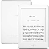 Kindle, jetzt mit integriertem Frontlicht – mit Werbung – Weiß