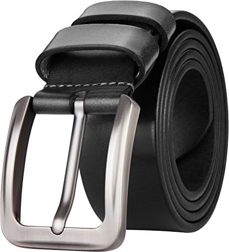 Blasea Full Grain Leather Casual Style Belts for Men 998 Black 115cm