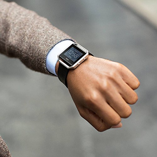 Ofertas para Fitbit Blaze Reloj Inteligente para Actividad Física,
Unisex Adulto, Negro y Plata, L en Amazon
