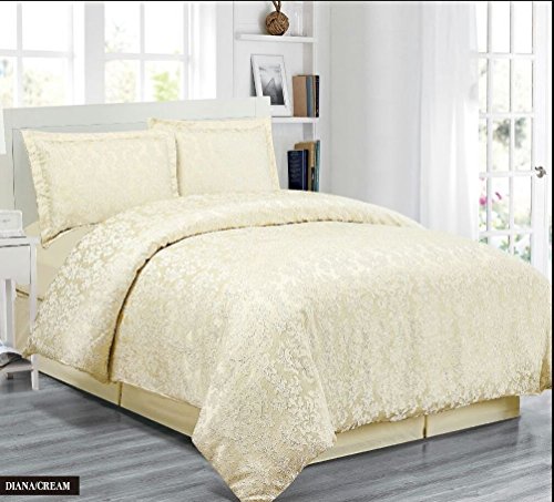 cream bedspread super king