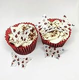 Vorgestanzt für Sie und können direkt auf Ihren Kuchen platziert werden.