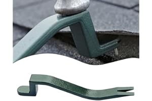 CARPANGO Roofing Slate Puller Ripper, Roof Shingle Remover Nail Pry Bar Heavy Duty Professional Roof Repair Tool