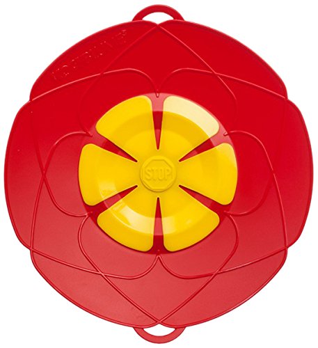 Kochblume Überkochschutz rot mittel - Ø 29,0 cm