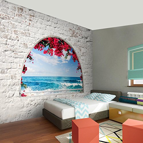 SENSATIONSPREIS – Fototapete Strand 308 x 220 cm – Vliestapete – Wandtapete – Vlies Phototapete – Wand – Wandbilder XXL – !!! 100% MADE IN GERMANY !!! Runa Tapete 9074010b - 5