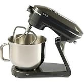 Yui Easy Chef M129 1800w G&uuml;&ccedil;l&uuml; D&ouml;k&uuml;m Metal Stand Mikser Koyu Gri