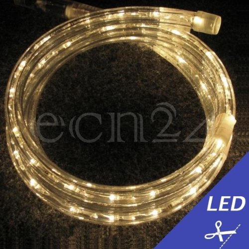 LED Lichtschlauch Meterware warmweiss je 1 m kürzbar