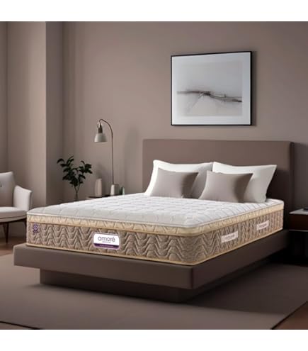 Shalom Bonnel Spring Mattress Blue Colour 8 inches 78 x 72