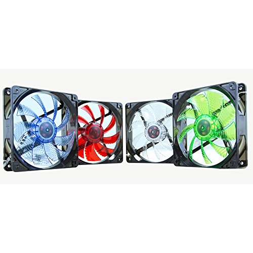 NOX NXCFAN120LBL - Ventilador para Caja de Ordenador  120 x 120 mm  Color Azul