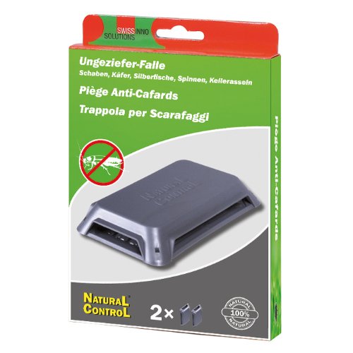 SWISSINNO 1 523 260 NaturalControl Ungezieferfalle, giftfrei, 2 Stück