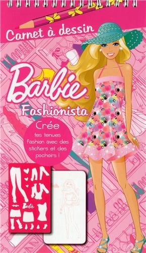 Preisvergleich Produktbild Barbie fashionista - carnet à dessin
