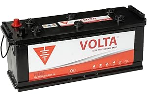 VOLTA BATERÍAS Bateria de Camión Professional Basic 135Ah 900A - Borne +Izq - Medidas Largo 512 x Ancho 186 x Alto 219 mm con 2 años de Garantía - Fabricación Europea.