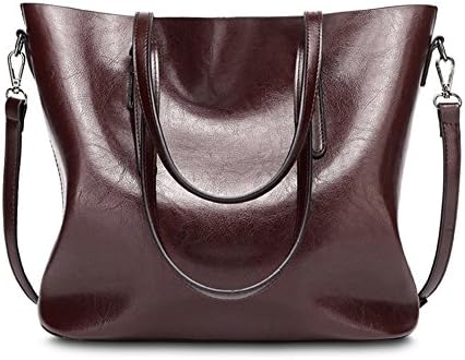 VANCOO Womens PU Purse Ladies Large Tote Bag Shoulder Handbag 1108