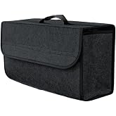 Wiforte Car Luggage Organizer Bag - Felt Car Organizer, Item Organizing Accessory For Auto - Practical Luggage For Car